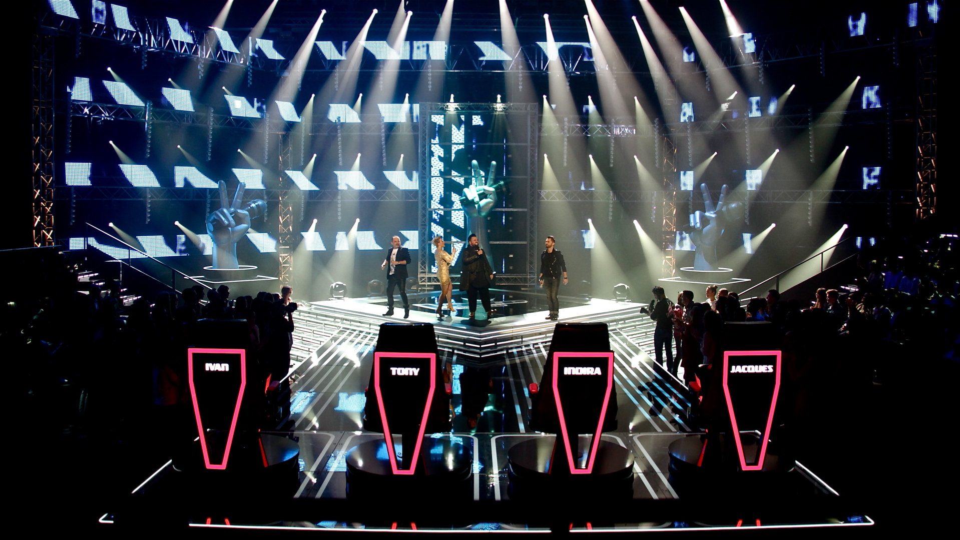 The Voice Zajednički nastupa mentora